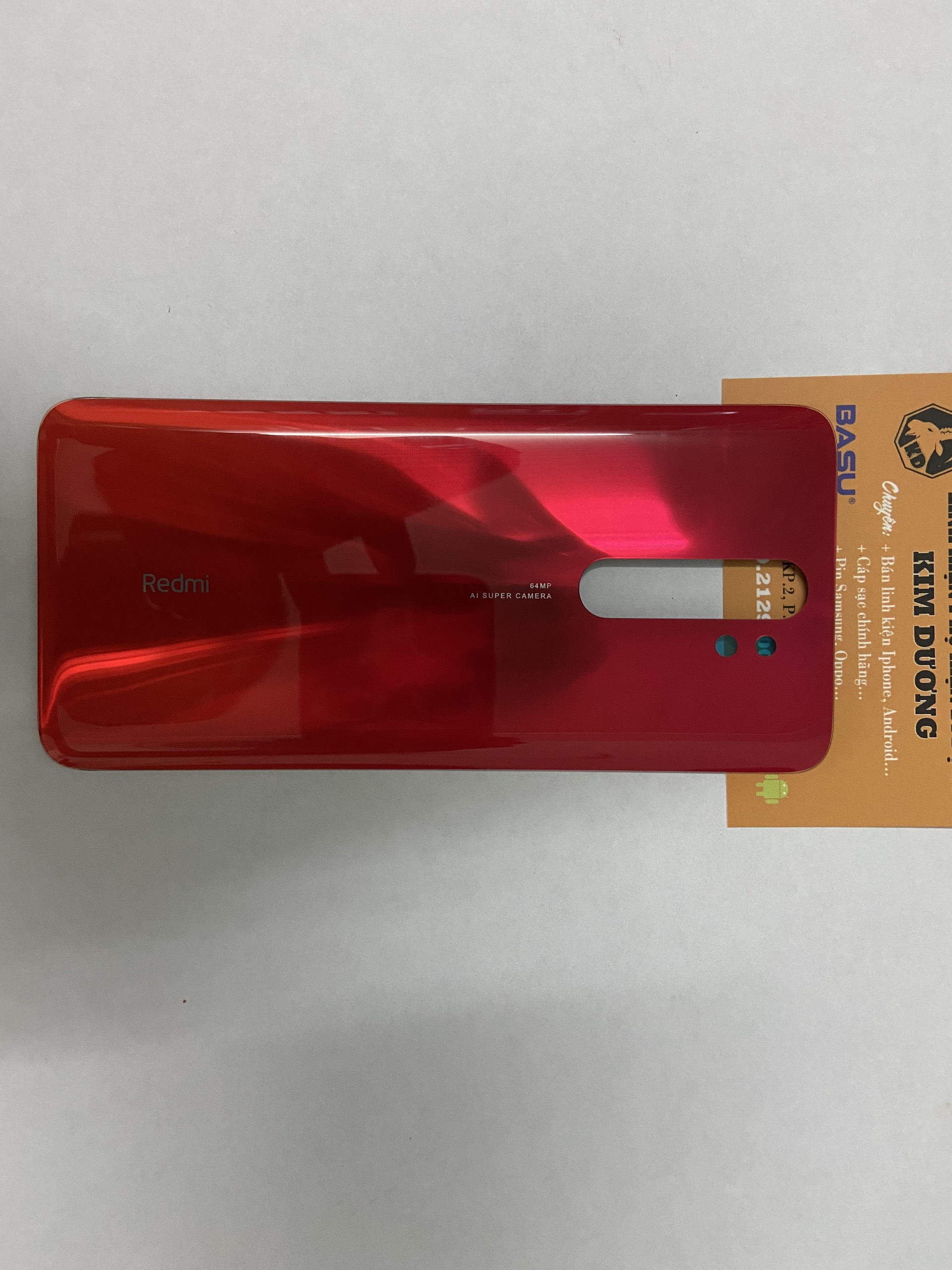 [HCM]Nắp lưng kính Redmi Note 8 pro