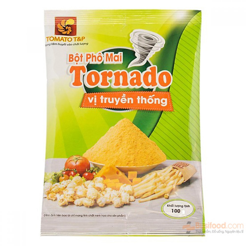 Bột phô mai Tornado vị truyền thống 100gr