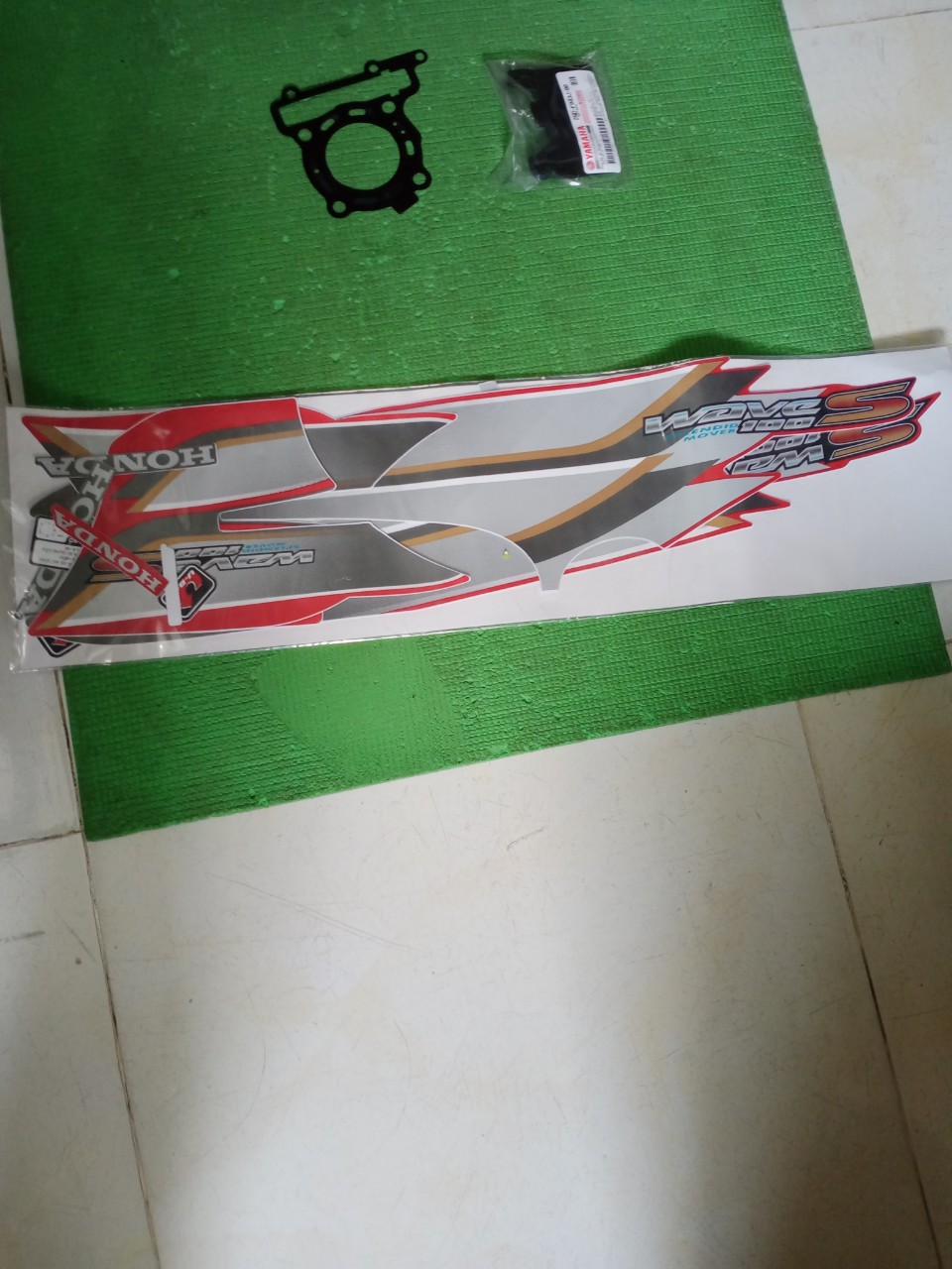 Bộ tem Wave S100 màu đen, đỏ hàng 3 lớp
