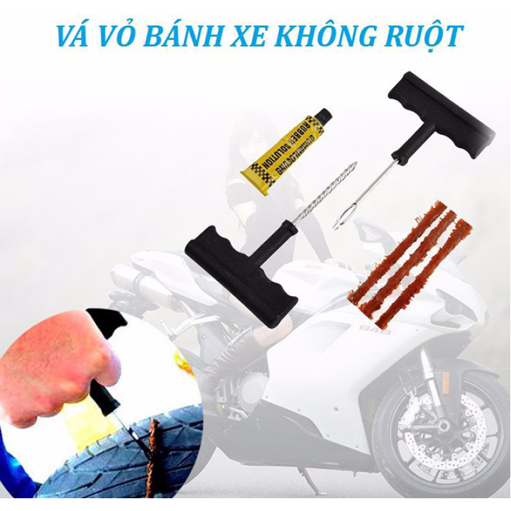 Bộ đồ nghề Vá xe không Ruột