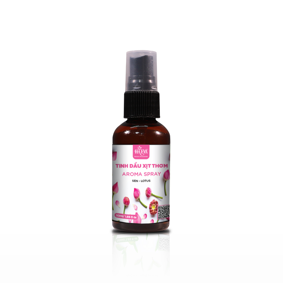 [HCM]TINH DẦU XỊT THƠM SEN 50ML HaEva