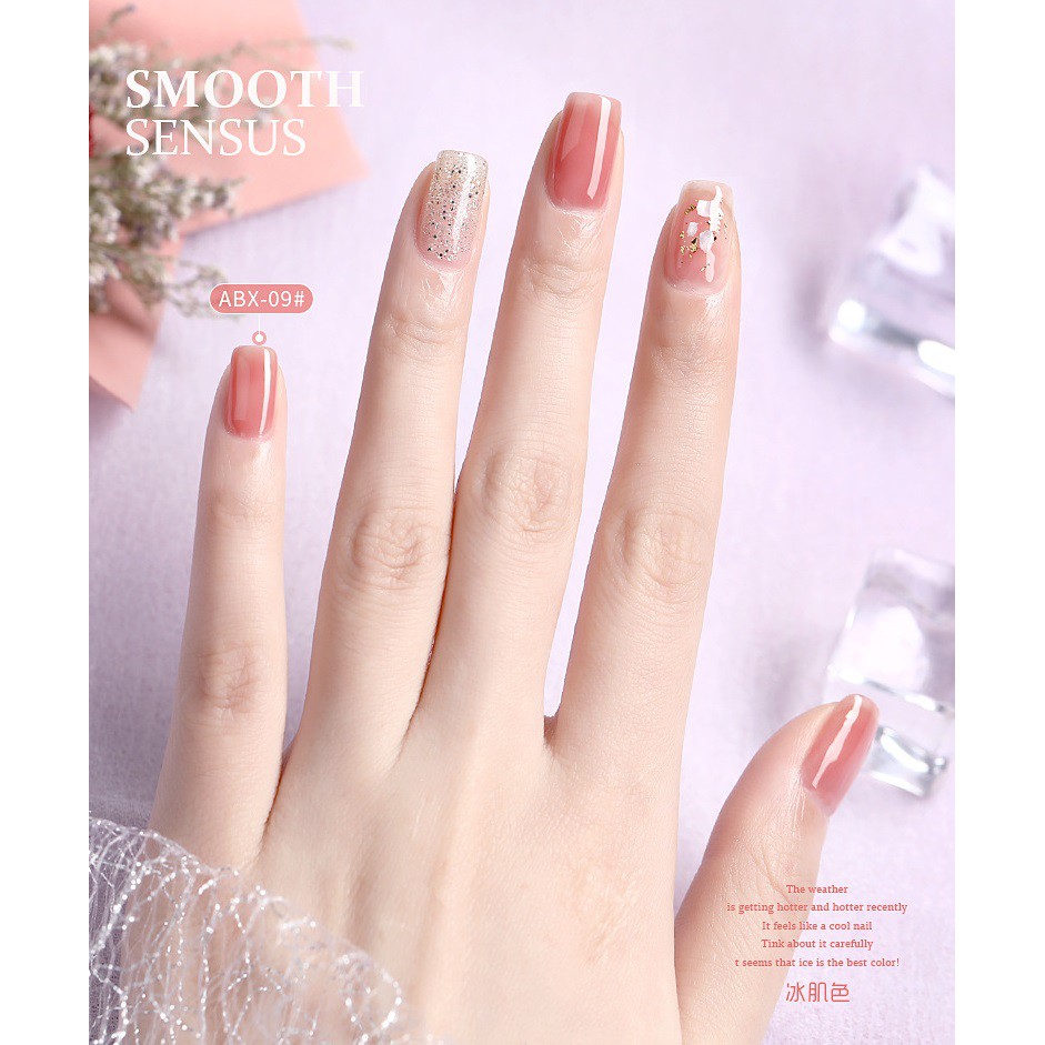 Sơn Gel AS RED | Mã ABX | Thạch Đỏ Hồng