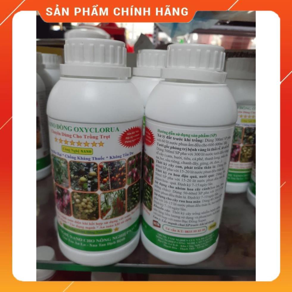 NANO ĐỒNG OXYCLORUA 500ML