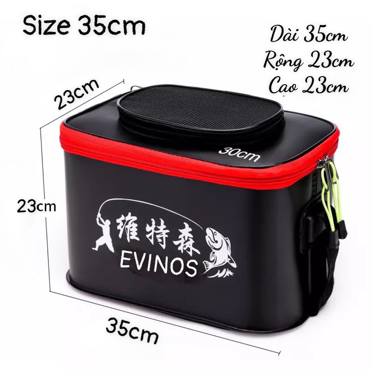 TÚI THÙNG ĐỰNG CÁ ĐA NĂNG GẤP GỌN SIÊU BỀN