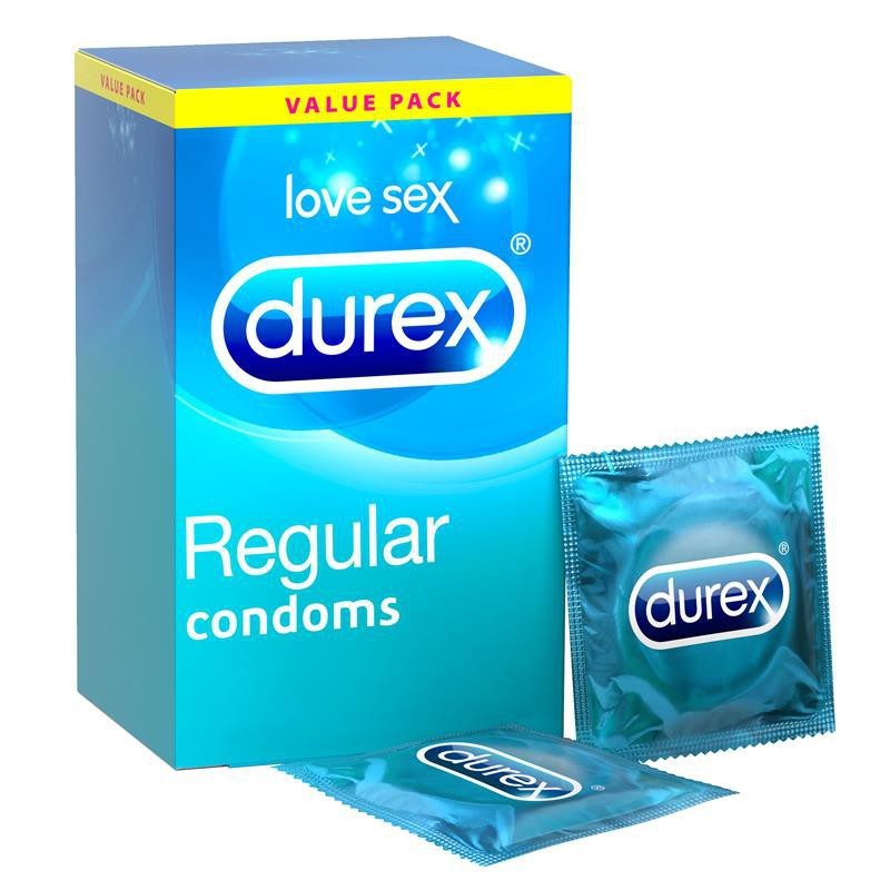 Bao cao su Durex Úc, bao cao su durex regular hộp 30 bcs