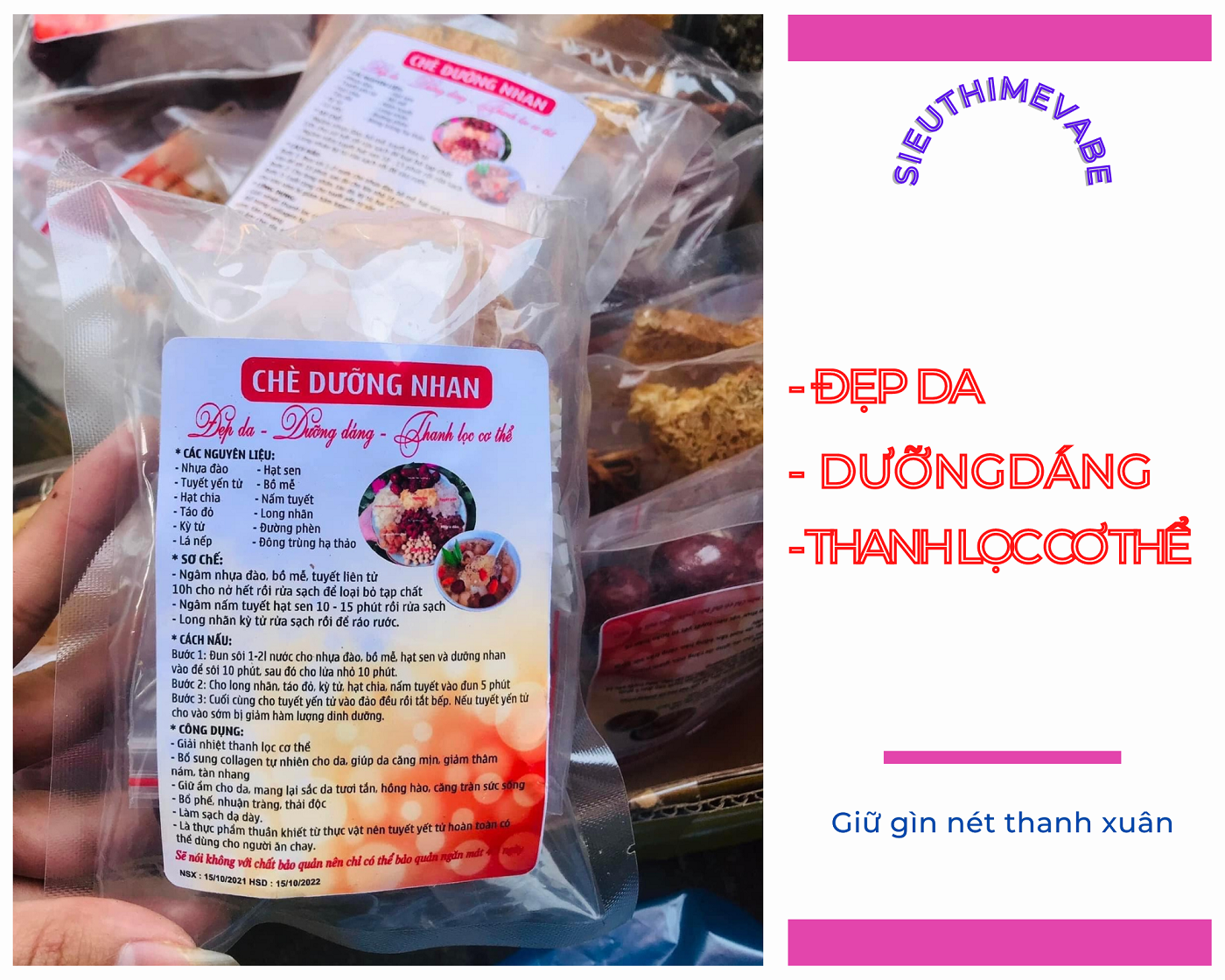 Chè dưỡng nhan 13 vị