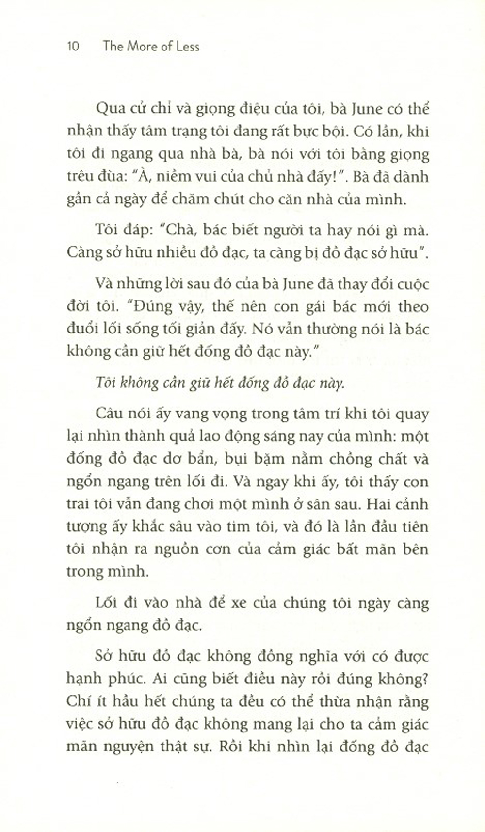 Sống Tối Giản