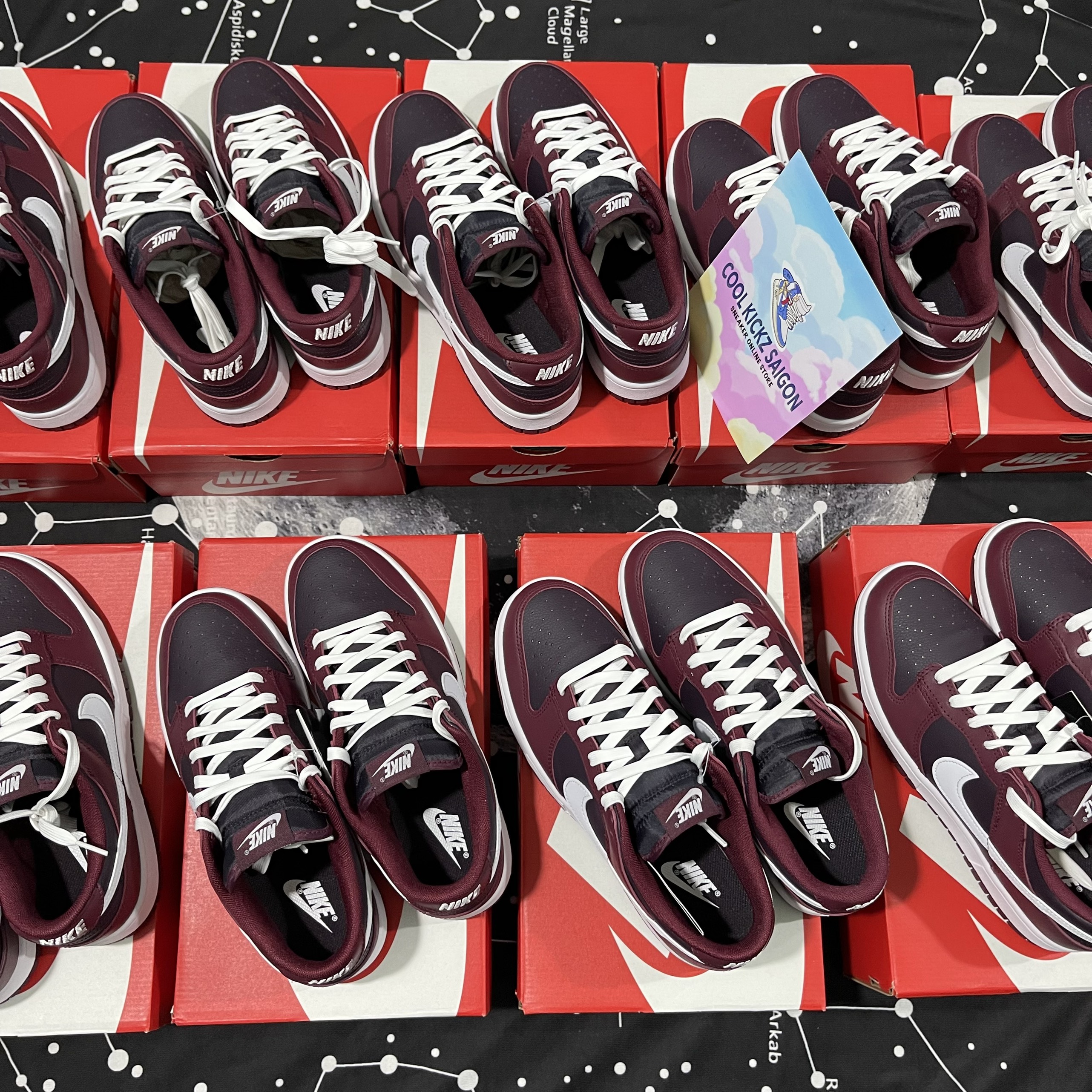 [CHÍNH HÃNG] Nike Dunk Low Dark Beetroot New Full Box Full Tag (DJ6188-600)