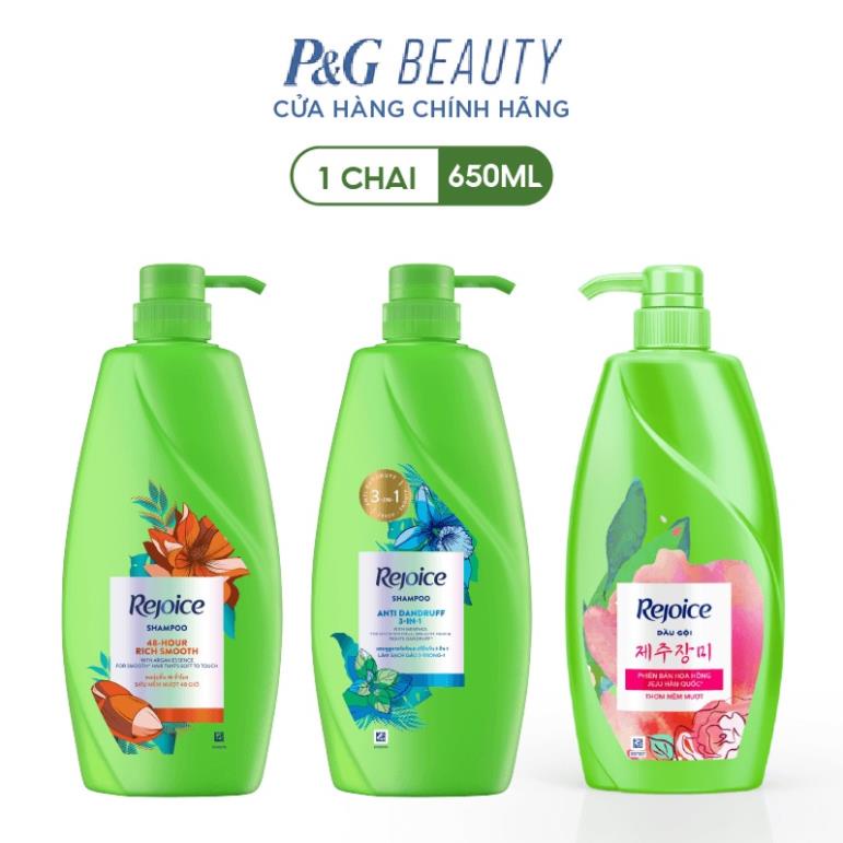 Dầu Gội REJOICE Siêu Mượt (630ml)