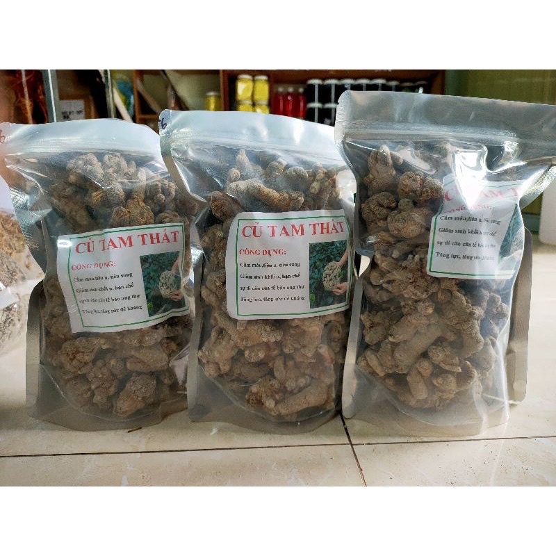 Củ Tam Thất Bắc 500Gr [hàng 50củ/1kg]