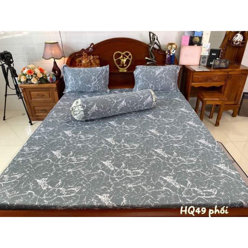 Drap Ga giường thun lạnh HQ đủ size size nệm 3 -18cm
