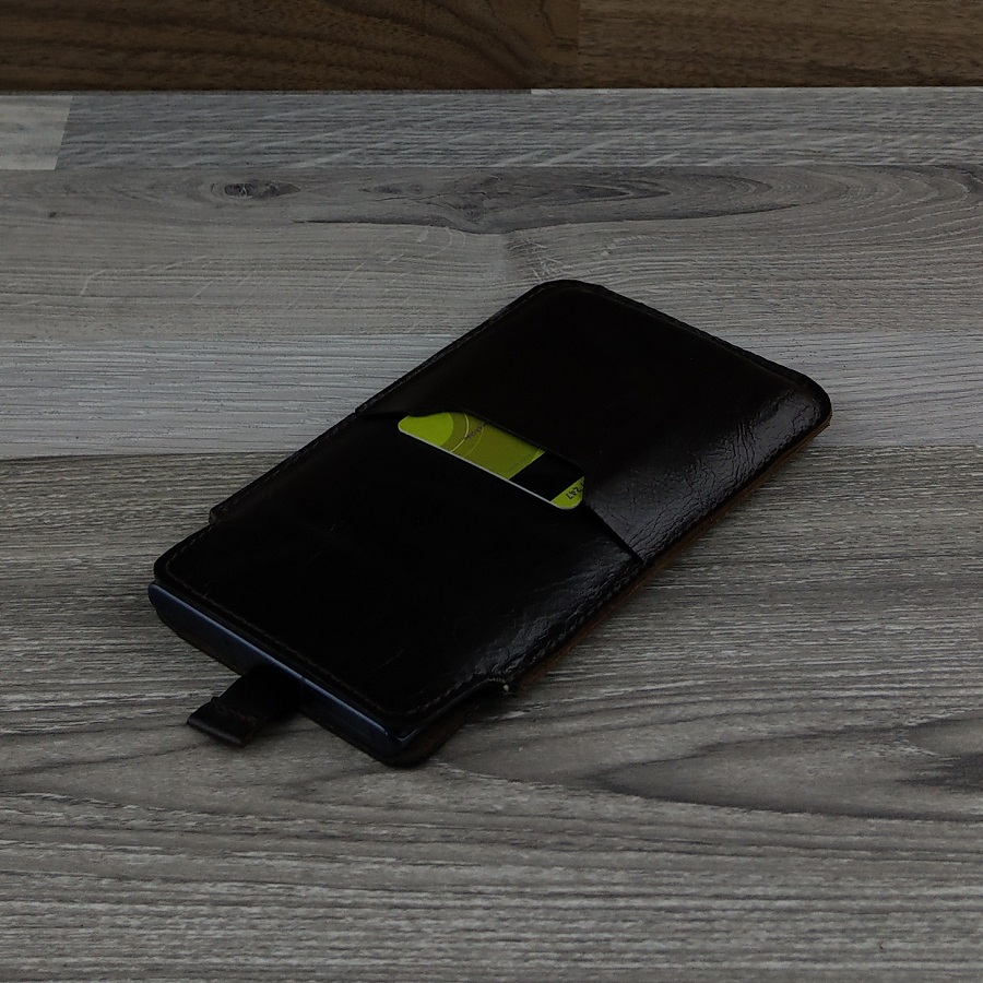 Bao Da Dây Rút samsung galaxy note 8 / note 9 Da Bò Sáp