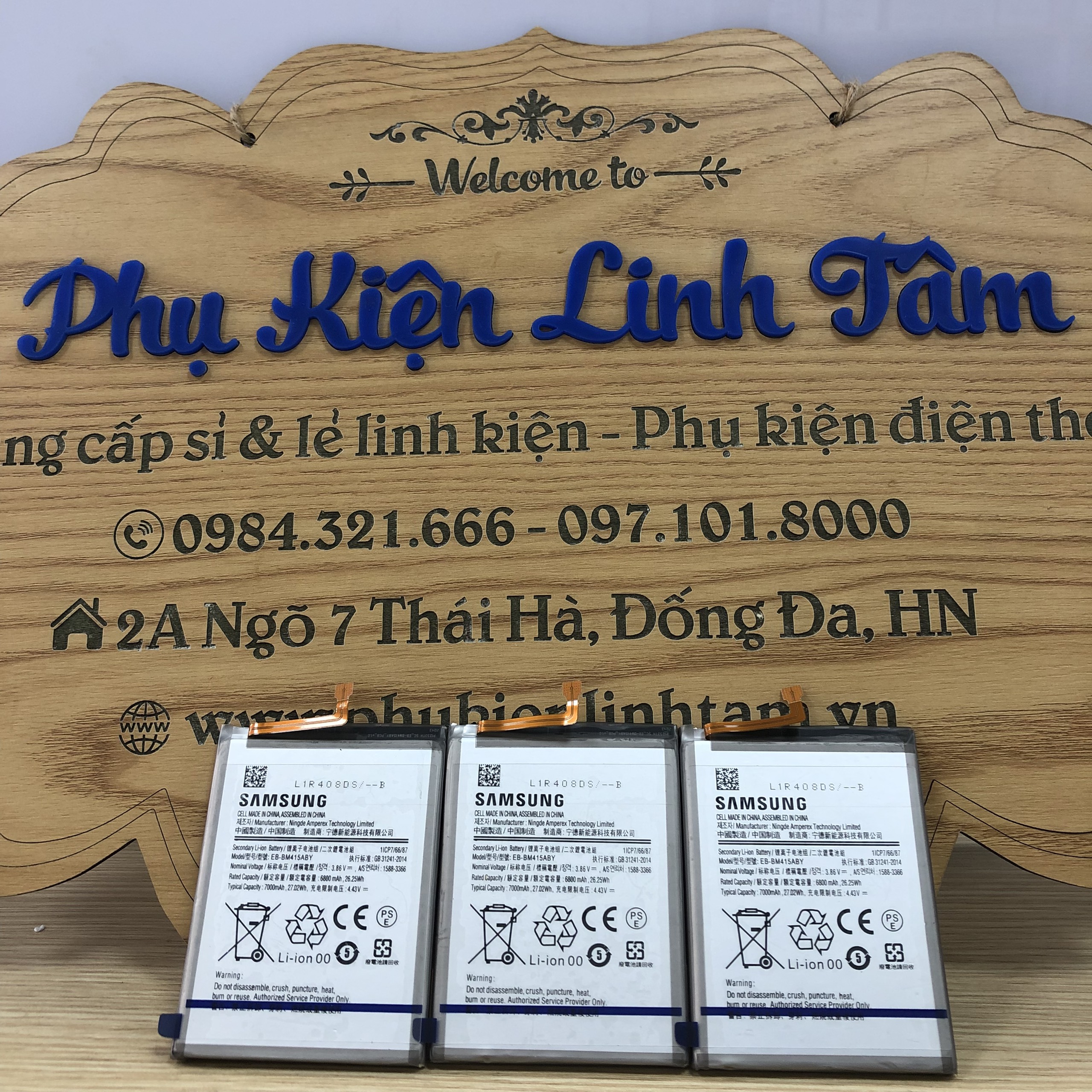 Pin samsung m51 m62 / m515 - org