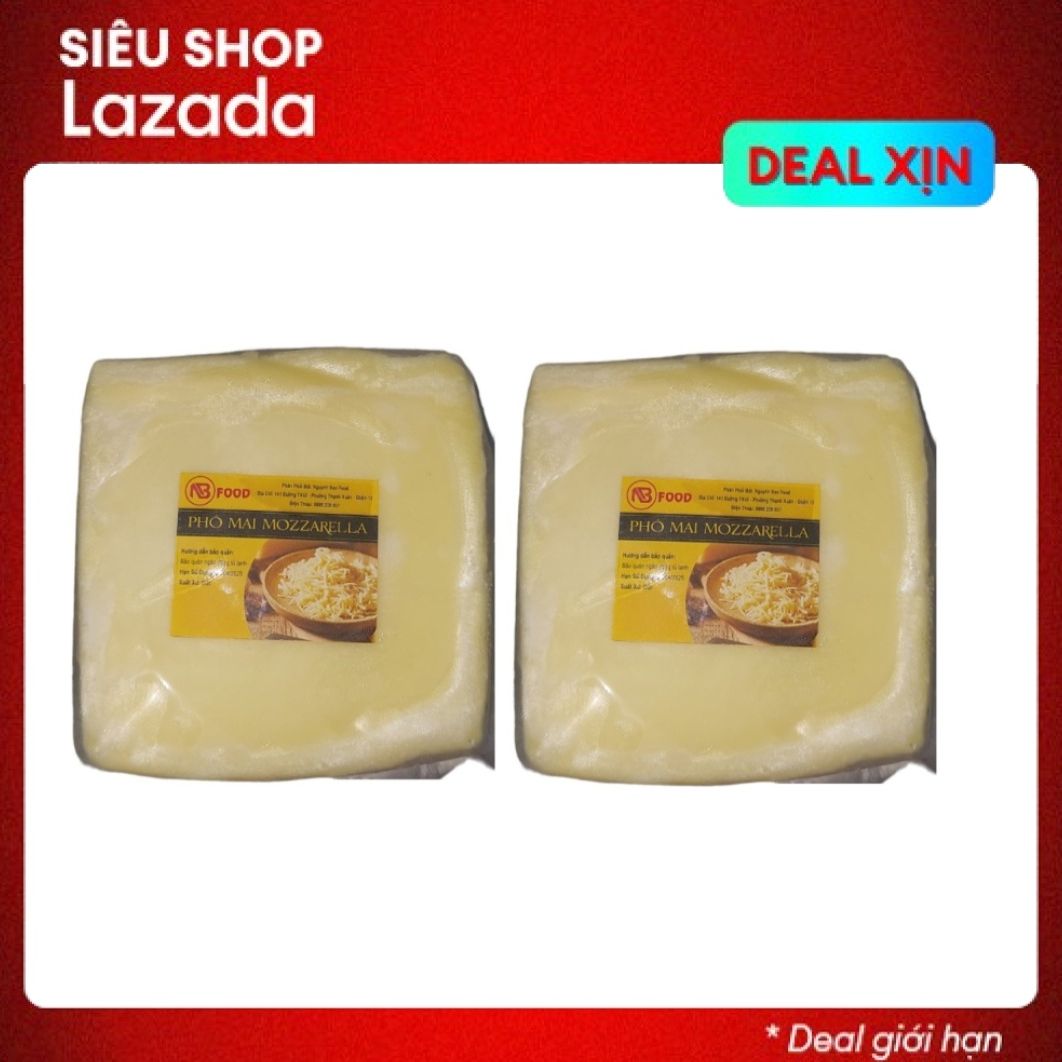 500g phô mai kéo sợi mozzarella
