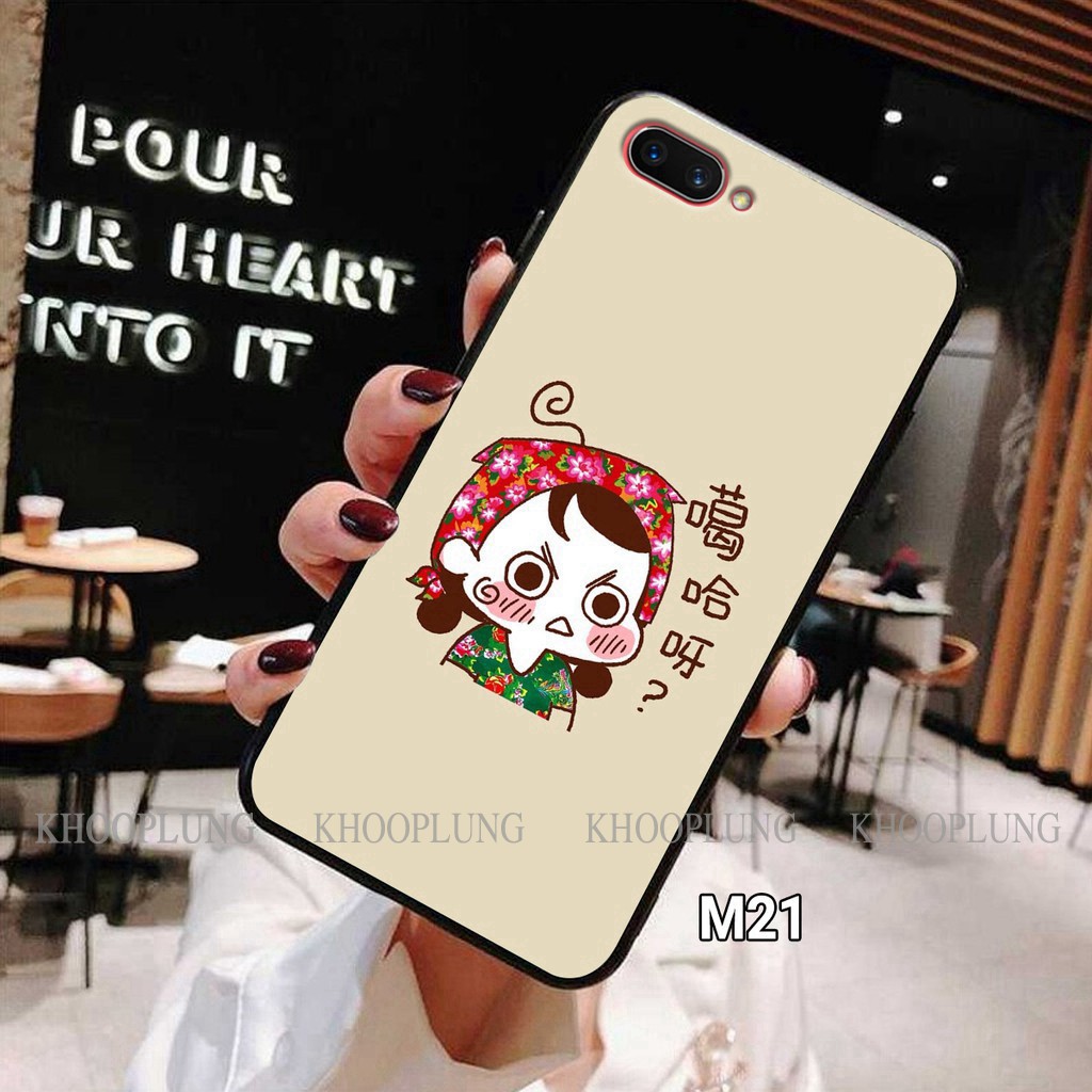 Ốp lưng OPPO A3S - A1K in hình cặp đôi dễ thương - ốp lưng đôi
