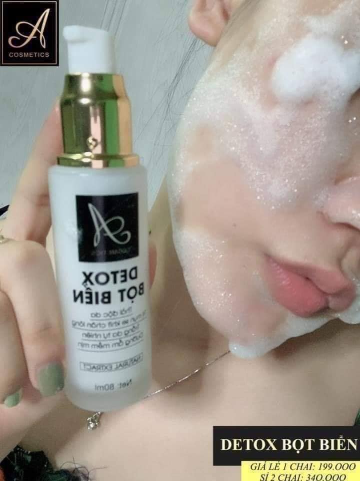 Mặt nạ sủi bọt Detox Bọt Biển A comestic 80ml