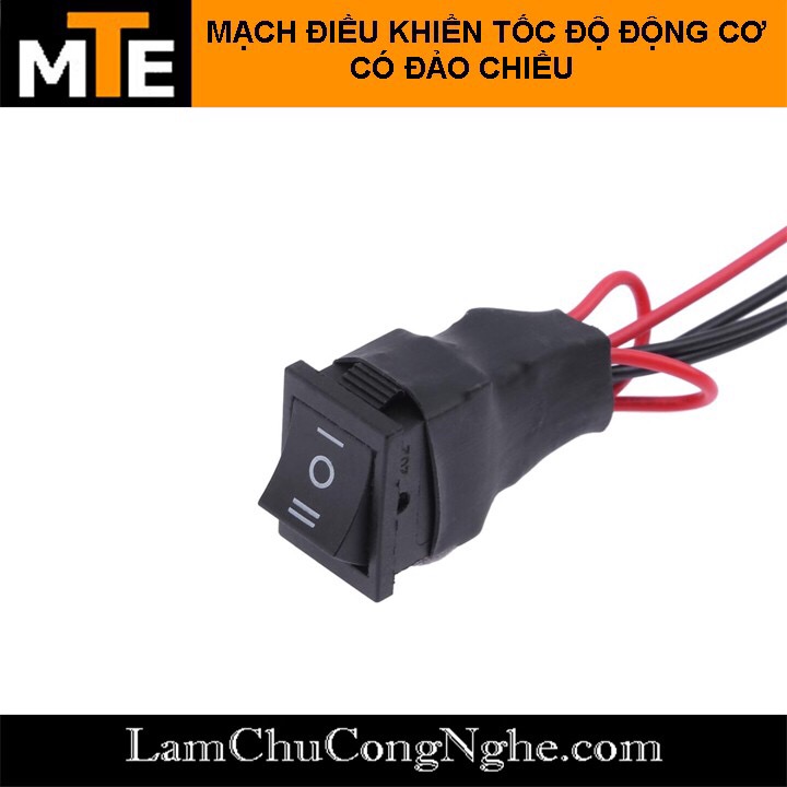 Mạch điều khiển tốc độ động cơ PWM 6-24V 3A Có đảo chiều