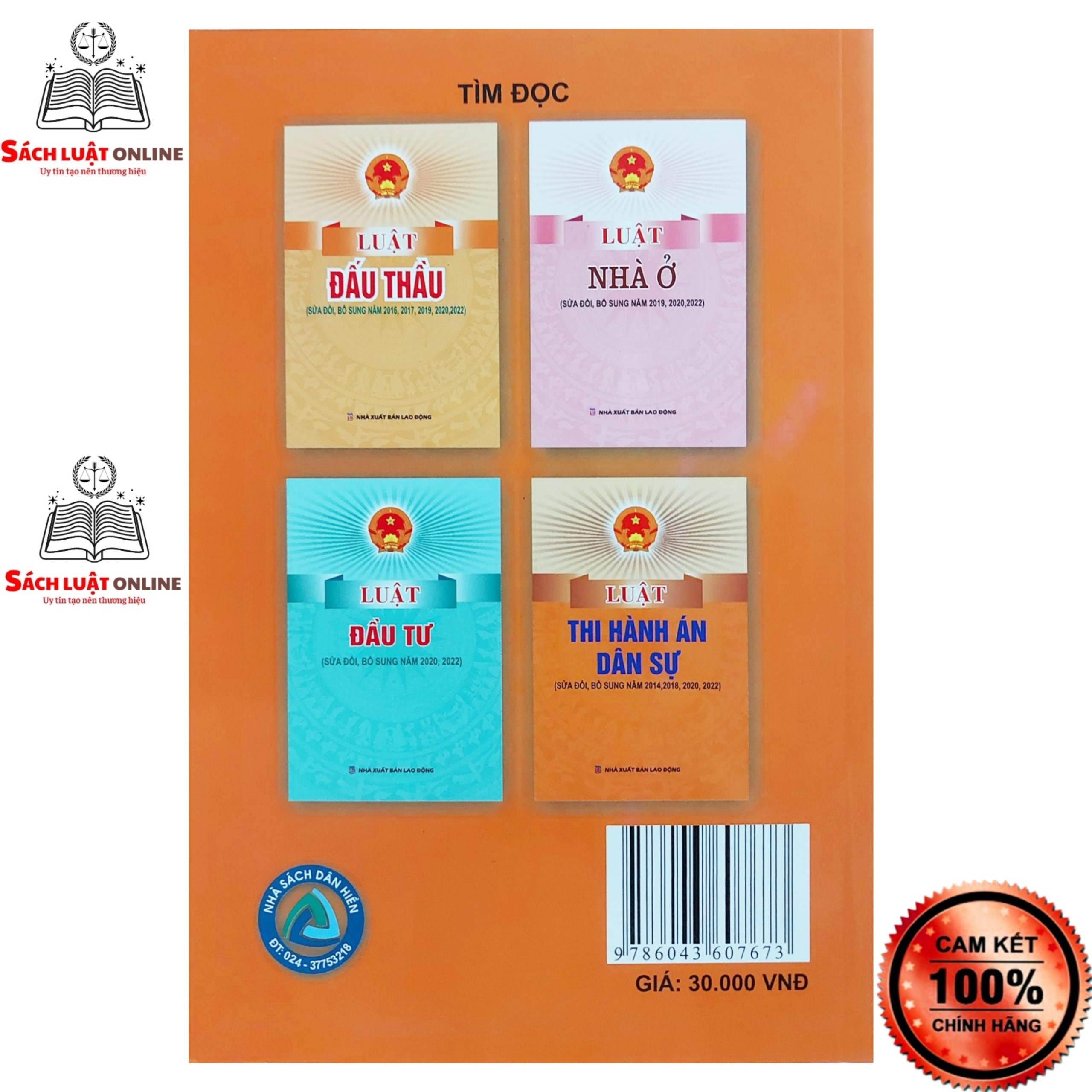 Sách - Luật kinh doanh bất động sản (NXB lao động)