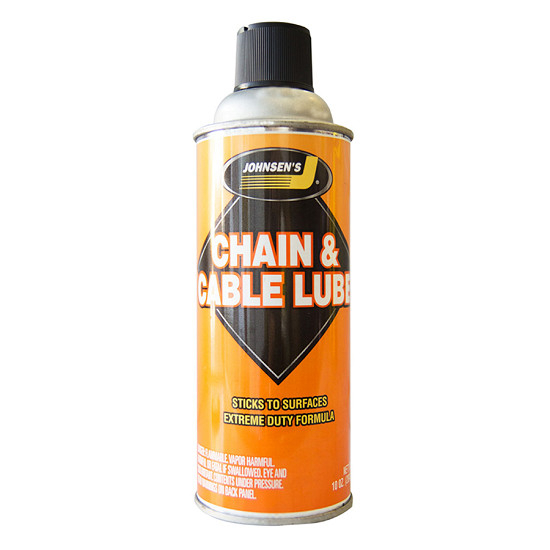Chai xịt bảo dưỡng sên chống sét Johnsen Chain & Cable Lube 400ml