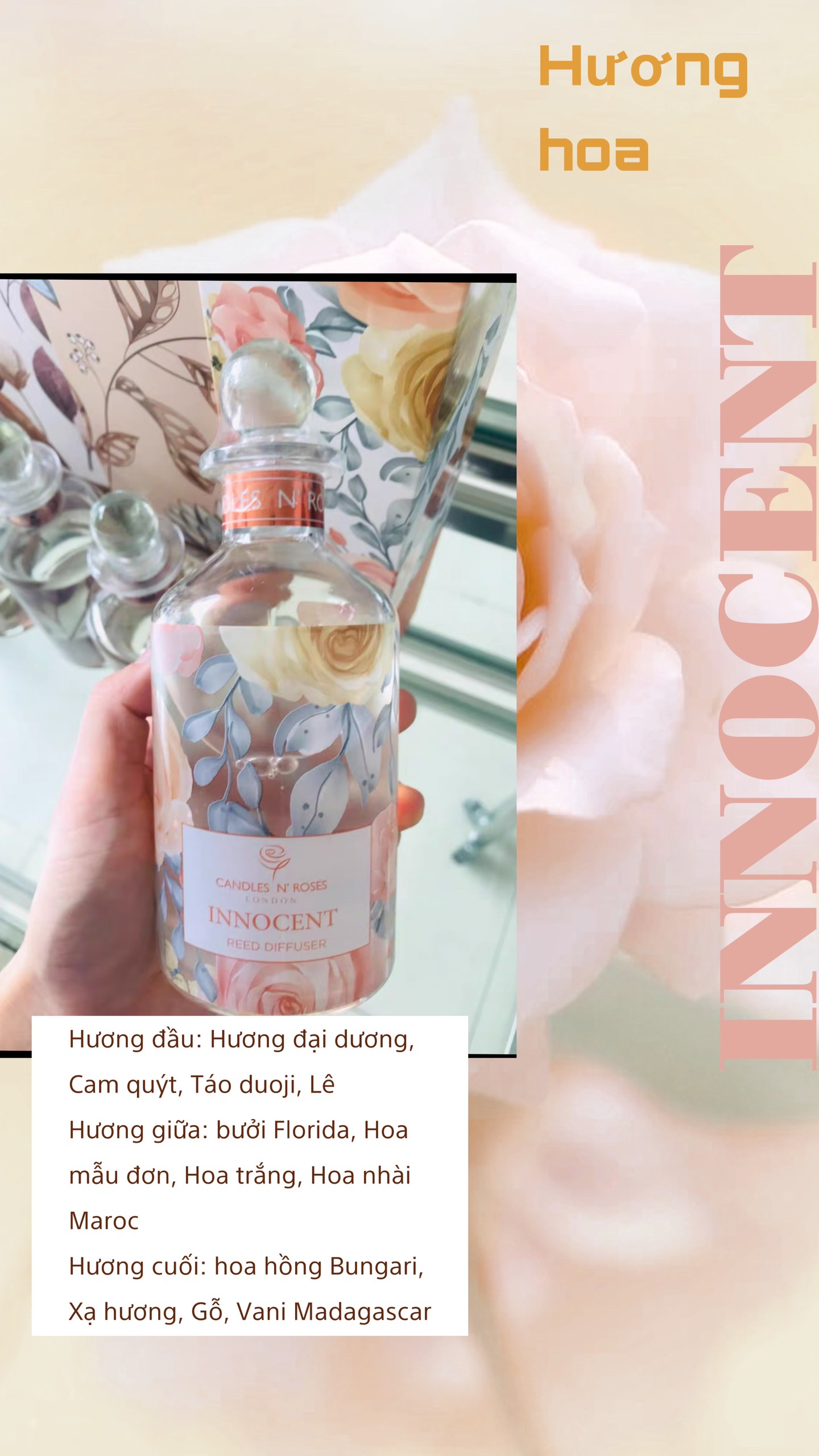 Tinh dầu tỏa hương dạng que Reed Diffuser