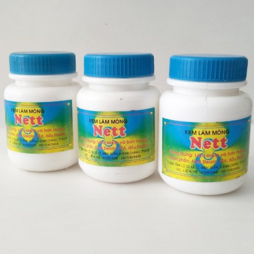 2 lọ kem làm mềm móng nett