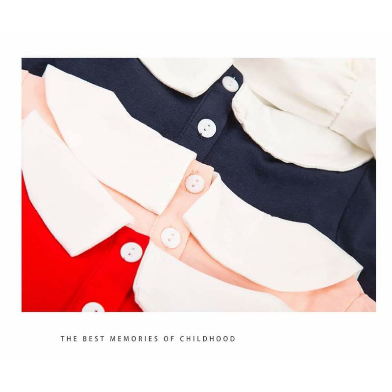 [HCM]Váy Polo Đuôi Cá Vạt Bèo