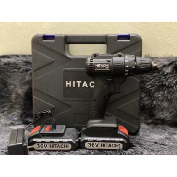 Máy Khoan Pin HiTaChi 36V - 2 Pin. Có Búa,lõi đồng