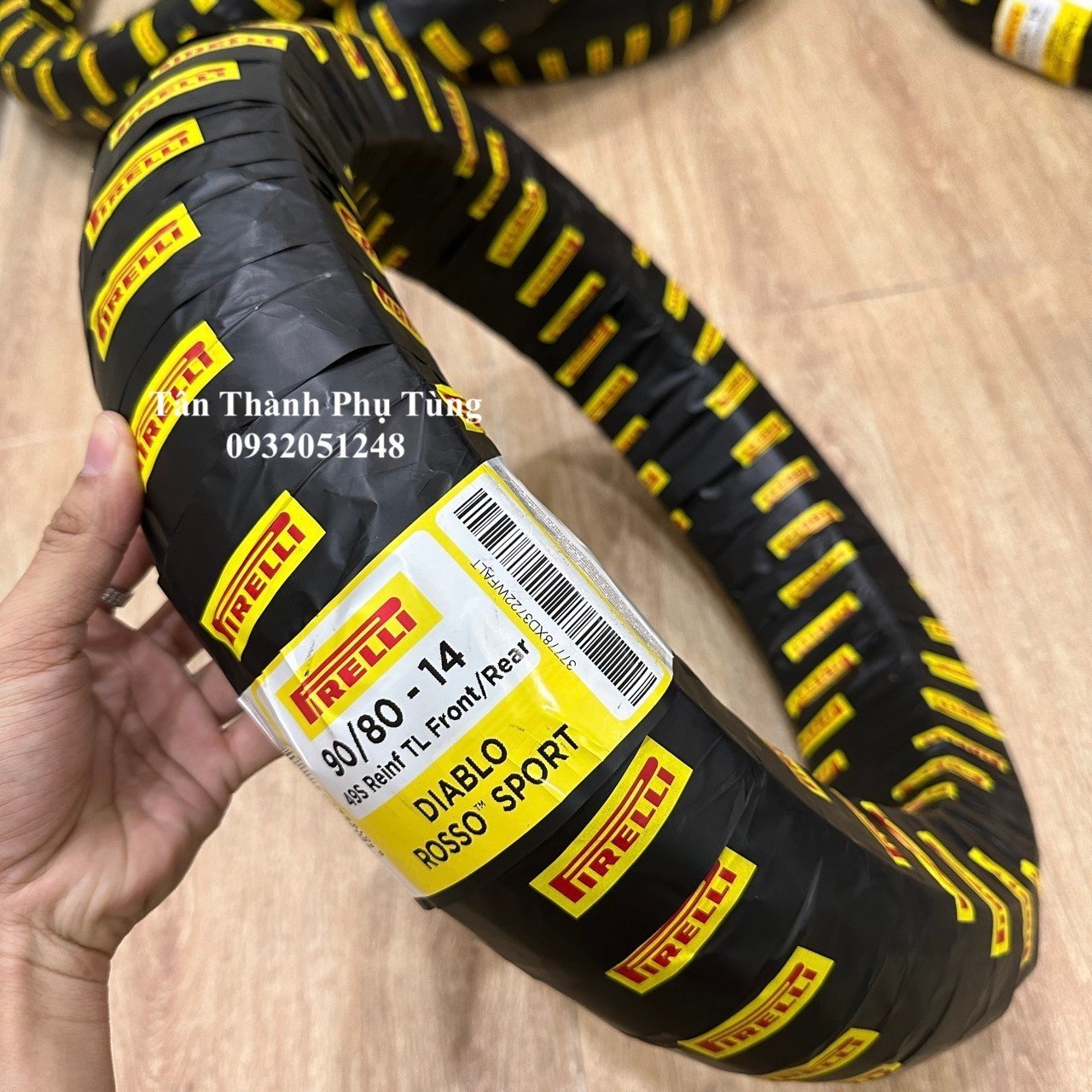 Vỏ xe Pirelli Diablo Rosso Sport phụkiệnxemáy