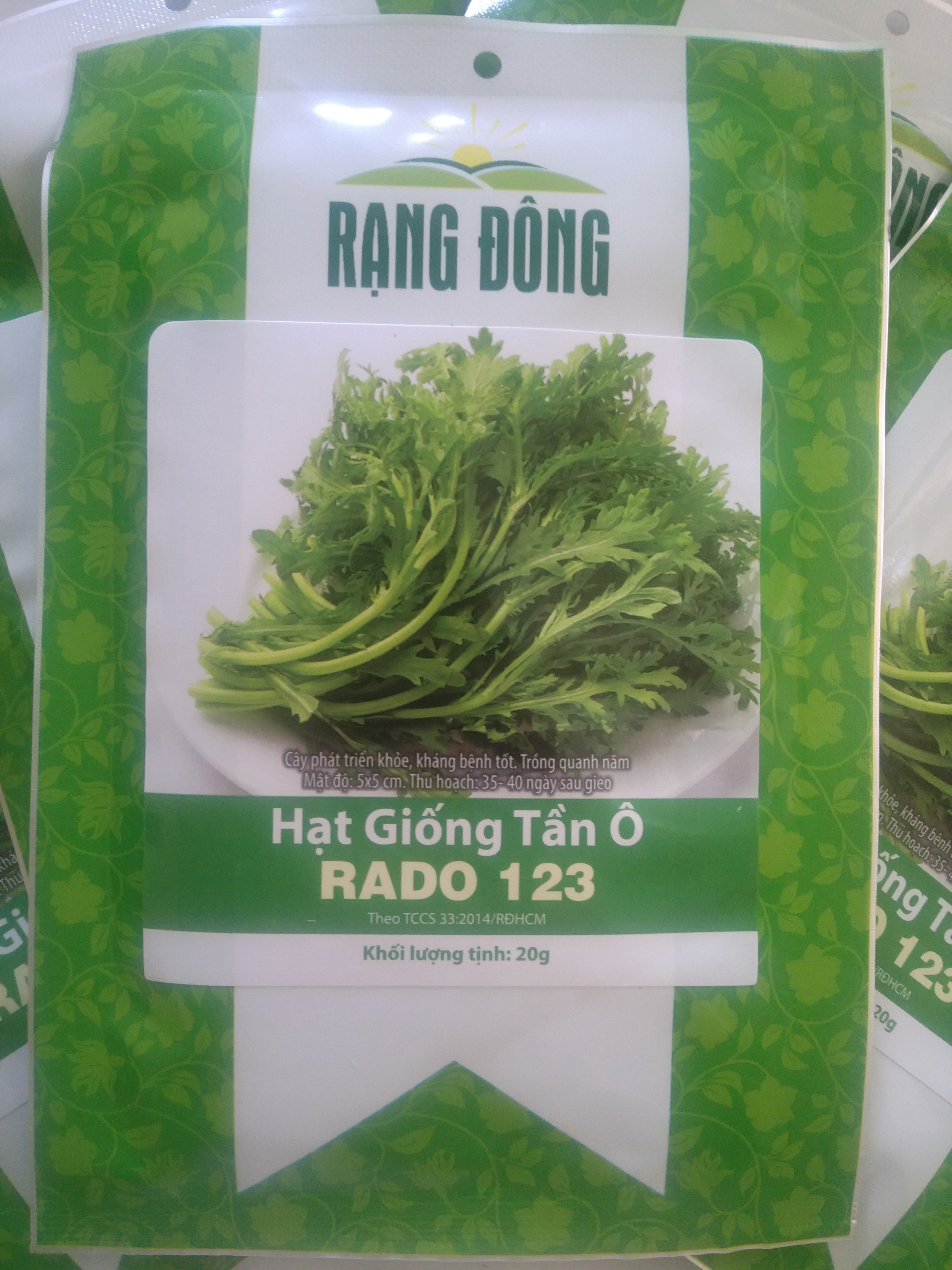 Hạt giống Rau Tần Ô 20g