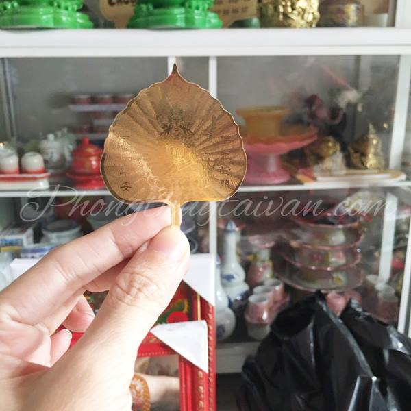 Lá Bồ đề bình an Phật Quan Âm