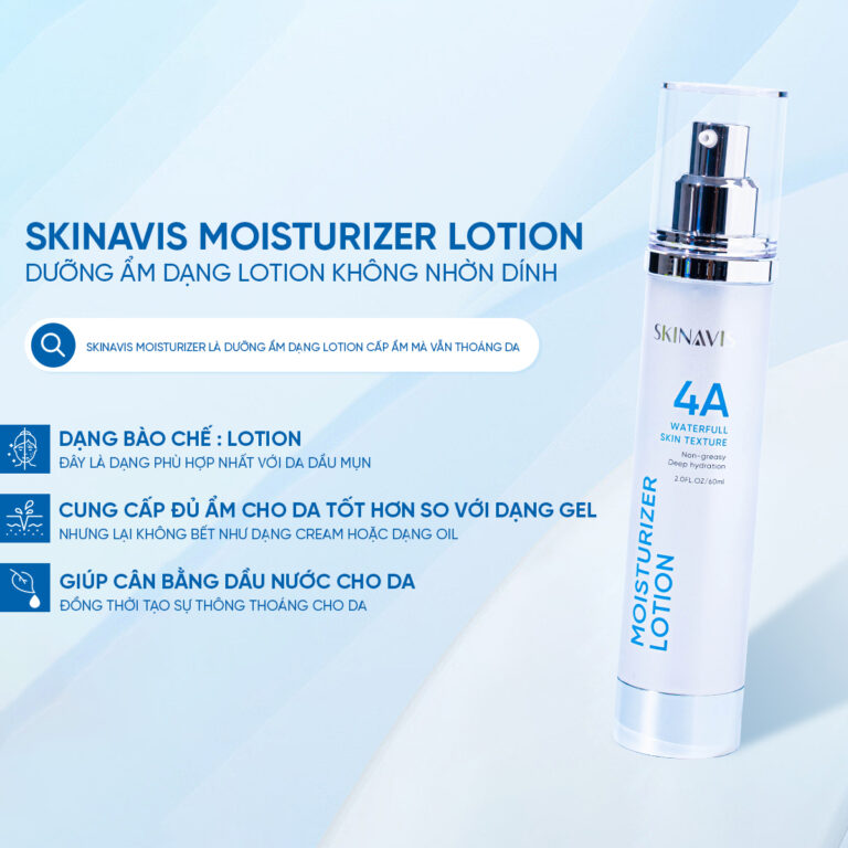 SKINAVIS Lotion Moisturizer Dưỡng Ẩm