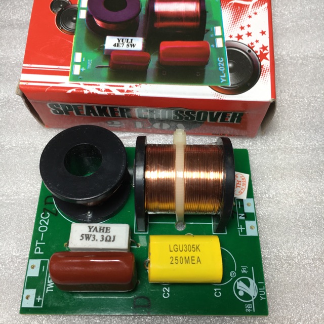 Mạch phân tần 2 loa YL-02C.Giá 1 mạch.