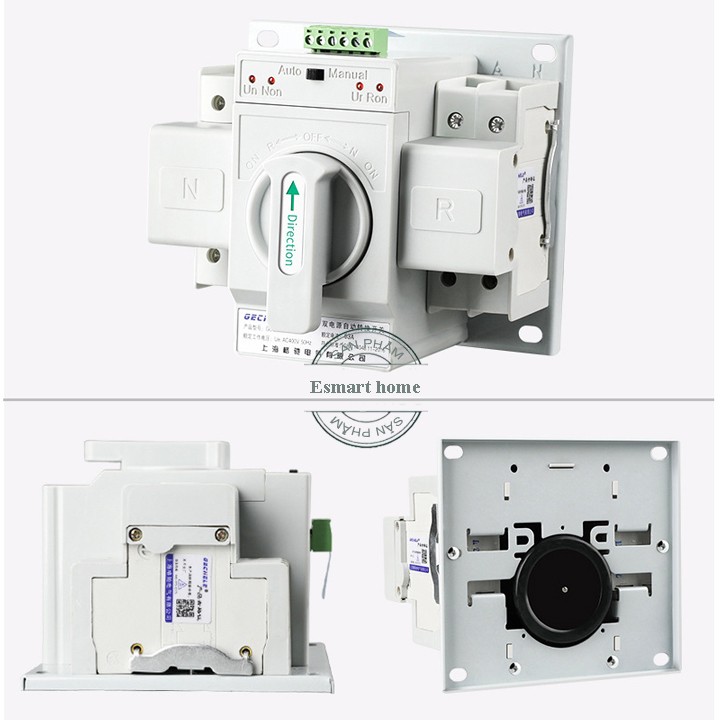 Cầu dao đảo chiều tự động ATS 2P 63A