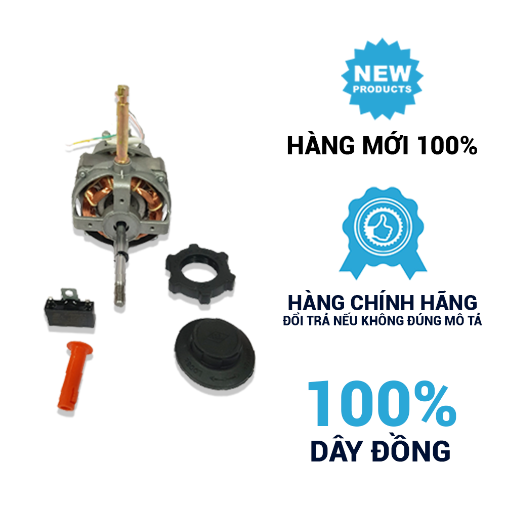 Moter Quạt Điện B4 Dây Đồng 100% SỬ DỤNG BẠC ĐẠN (KHÔNG CẦN SƠ MI)