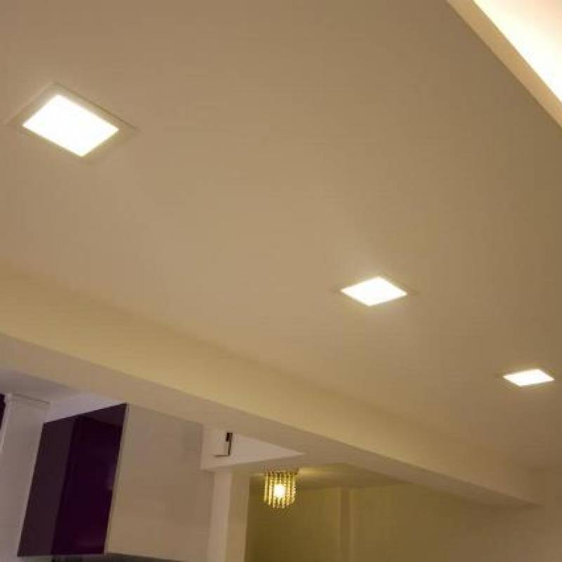 [HCM]Đèn âm trần vuông led 6w
