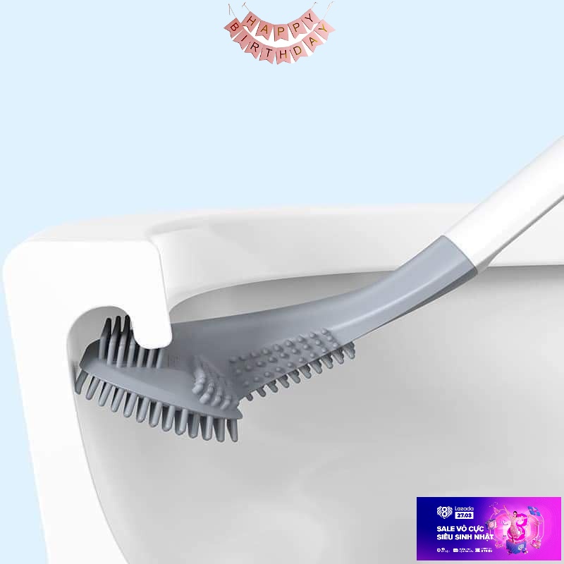 Chổi Chà Toilet , Cây Cọ Nhà Vệ Sinh Silicon Mẫu Mới
