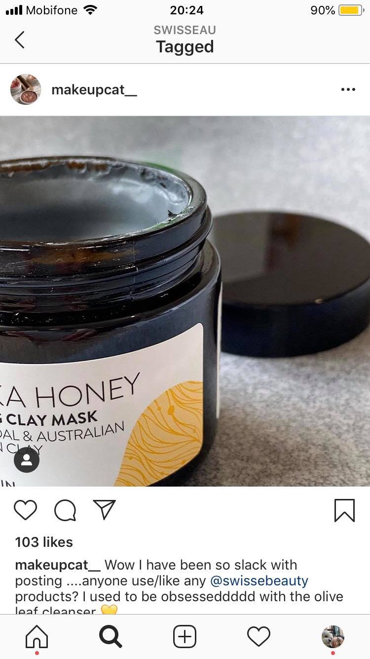 Mặt nạ đất sét Swisse Manuka Honey Clay Mask