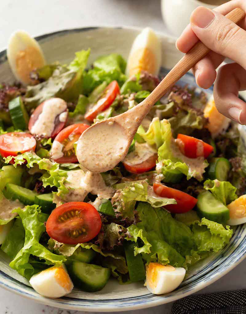 Sốt mè rang Kewpie 210ml trộn salad