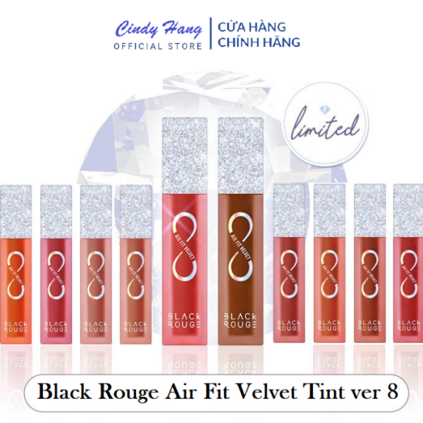Son Kem Lì Black Rouge Air Fit Velvet Tint Version 8 Ver 8 A38 A39 A40 A41 A42 A43 A44 A45 giá rẻ