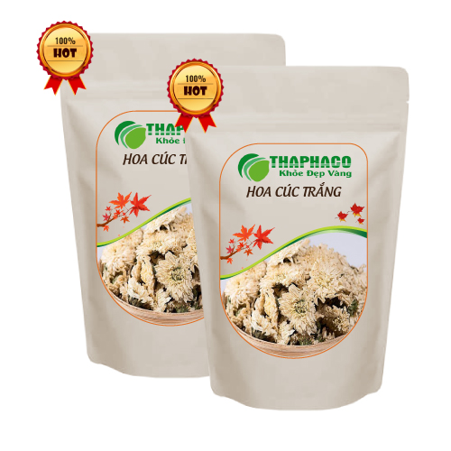 [Túi 1kg] Hoa Cúc Trắng (white chrysanthemum) Sấy Khô - Loại Đẹp - 100% Thiên Nhiên