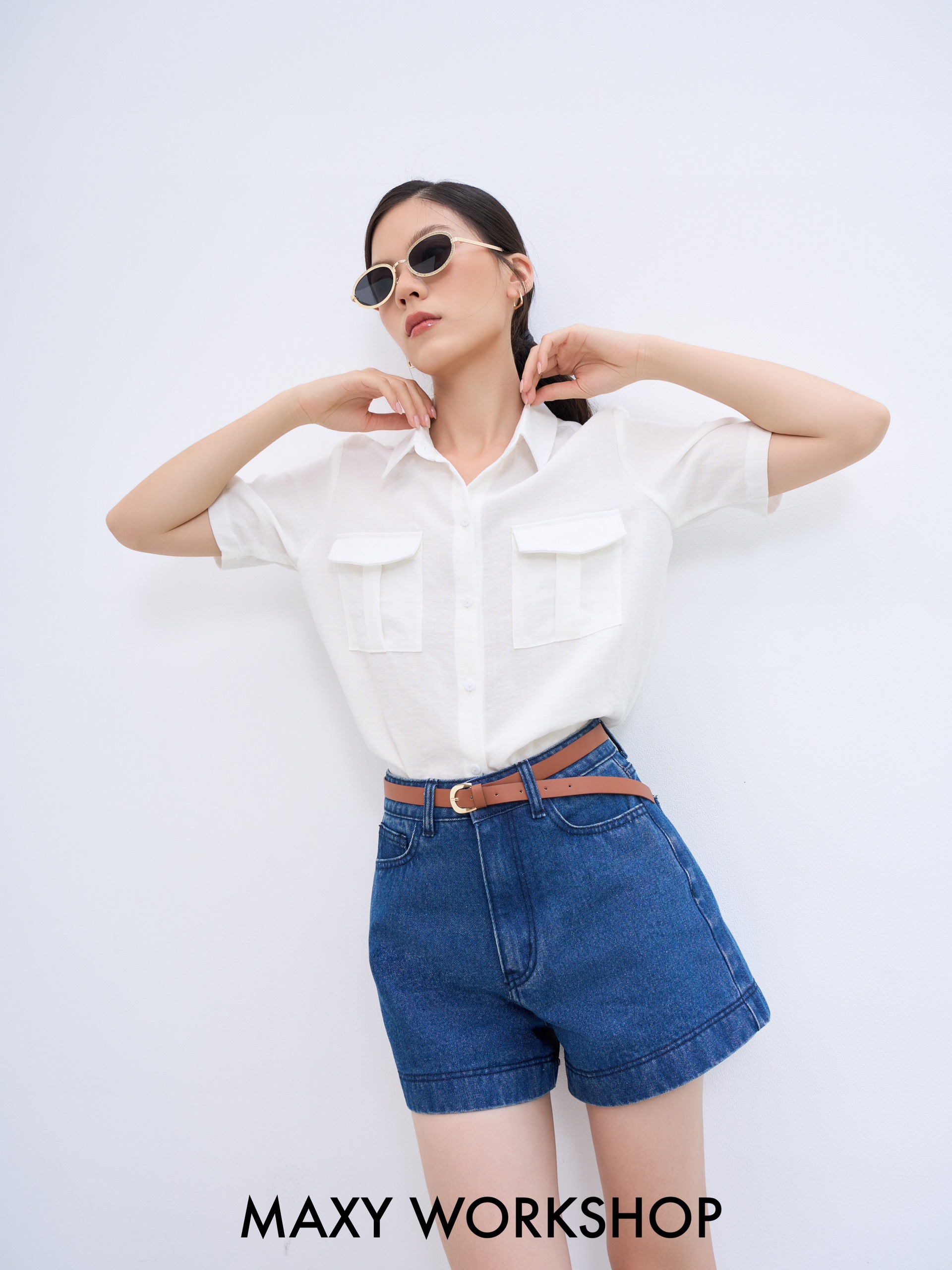 Quần short chất jeans cá tính Jeans Short Maxy Workshop
