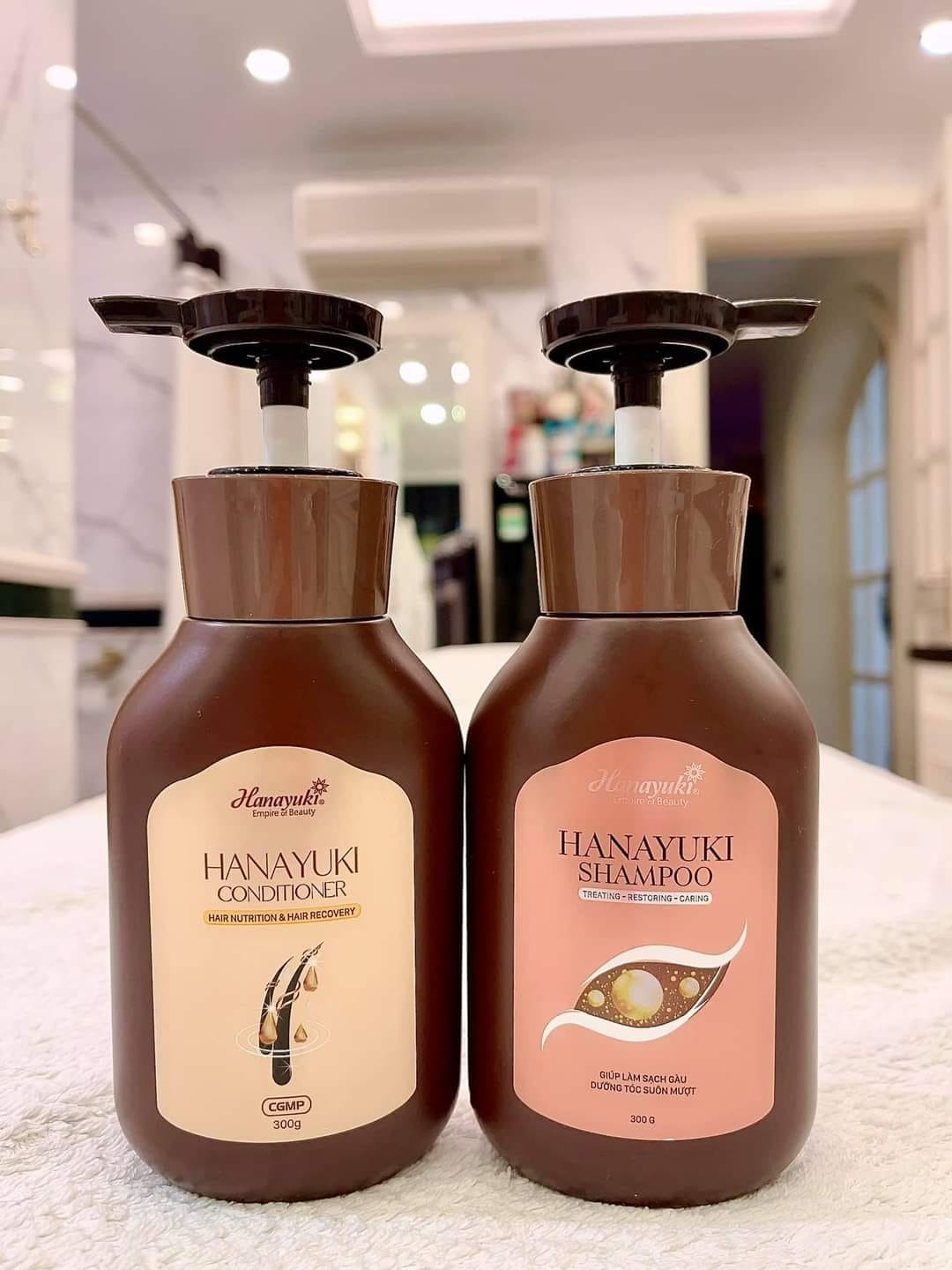 [HCM][Chính hãng-Date 2026] COMBO DẦU GỘI VÀ DẦU XẢ HANAYUKI