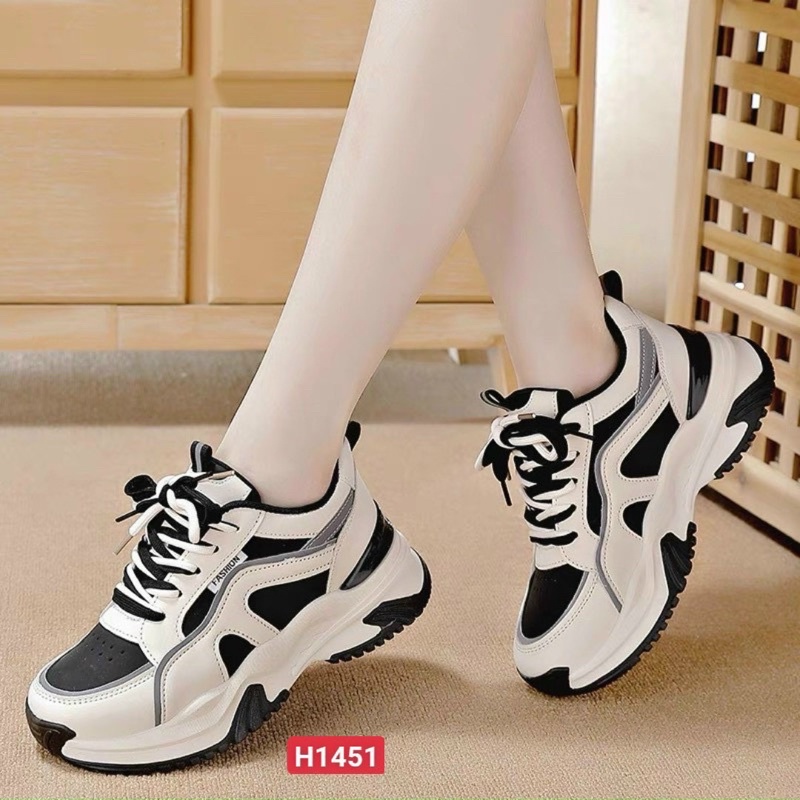 Giày thể thao nữ độn đế cao 5p