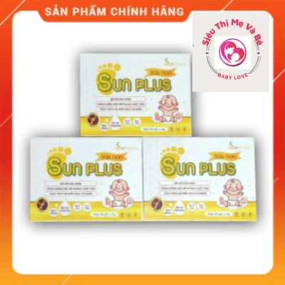 [HCM]Sữa Non Sun plus 30 goi