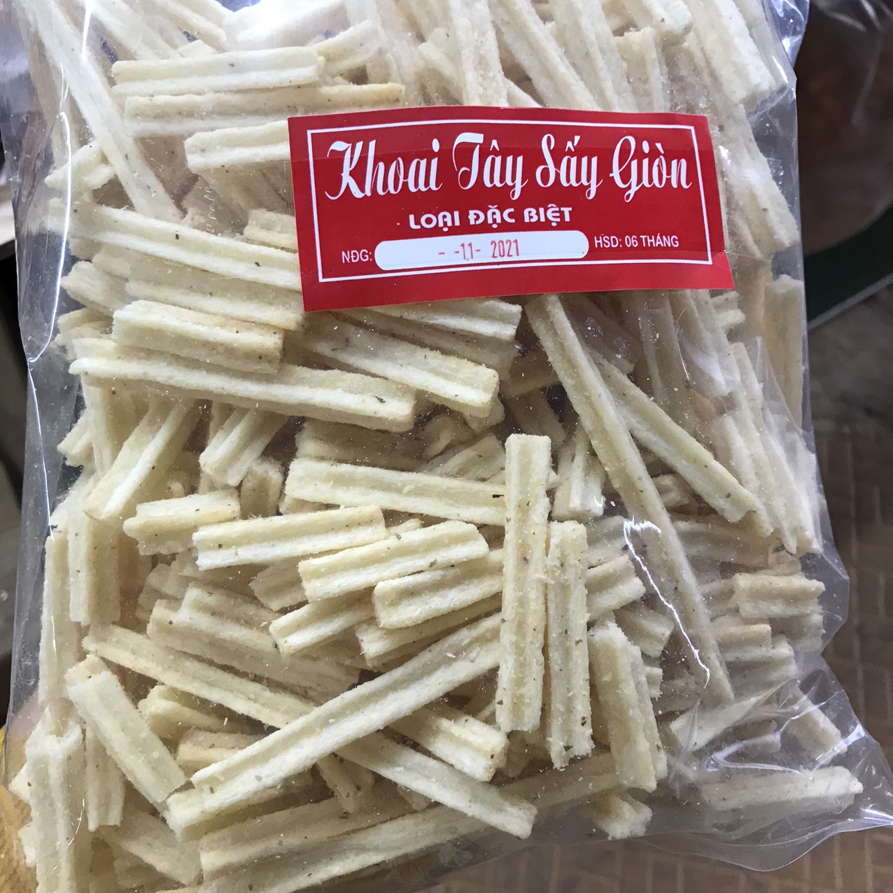 250 Gram Khoai Tây Sấy Giòn Đà Lạt