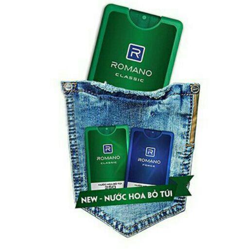 [HCM]Romano - Nước hoa bỏ túi hương  Attitude 18 ml