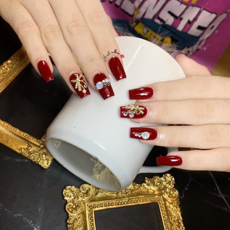 Cham nơ 5k - cham nơ quốc dân đính móng tay MOON NAIL