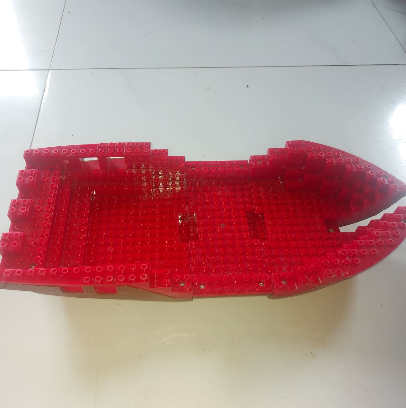 TÀU LEGO NÂU ĐỎ CỞ LỚN