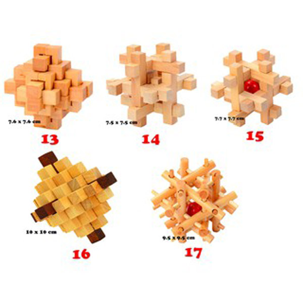 Đồ chơi trí tuệ - Giải đố gỗ Wood puzzle