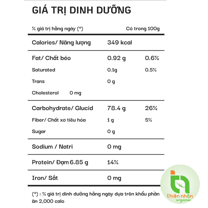 Gạo trắng hữu cơ ST25 Hoa Sữa 1kg